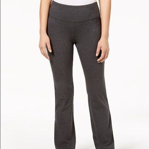 Roz & Ali stretch slacks - Charcoal Heather Gray